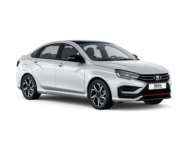 Купить Lada Vesta Sportline в Сургуте - БЕЛЫЙ "ЛЕДНИКОВЫЙ" (221)