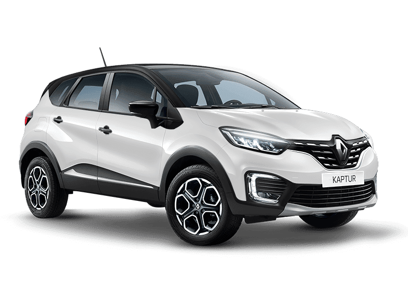 Купить Renault Kaptur в Сургуте - Белый с черной крышей